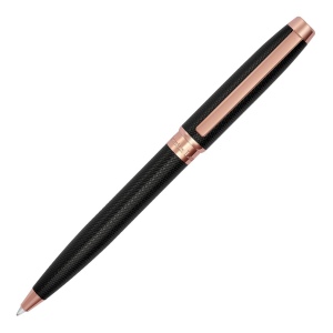 Stylo bille Caprio Black/ Rose Gold