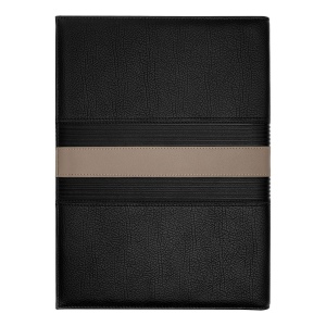 Ecritoire A4 Delano Taupe & Black 6