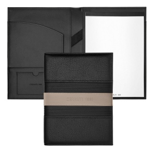 Ecritoire A5 Delano Taupe & Black