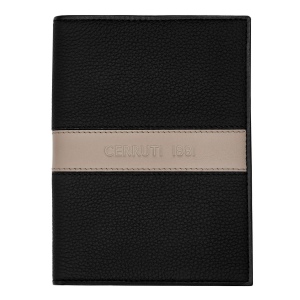 Porte-passeports Delano Taupe & Black 3