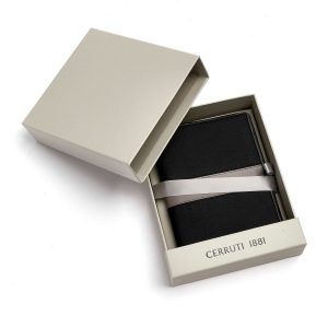 Porte-passeports Delano Taupe & Black 8