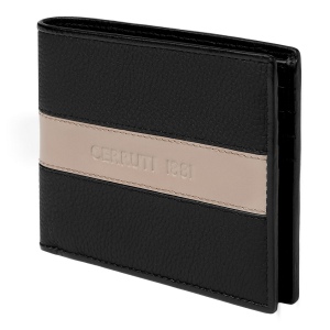 Portefeuille-cartes Delano Taupe & Black 4