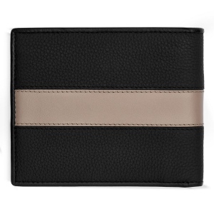 Portefeuille-cartes Delano Taupe & Black 6