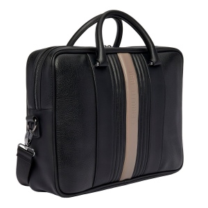 Porte-documents Delano Taupe & Black 4