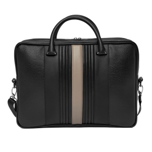 Porte-documents Delano Taupe & Black 6