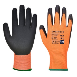 Gant PU Vis-Tex coupure D (Pack de 12pcs) 2