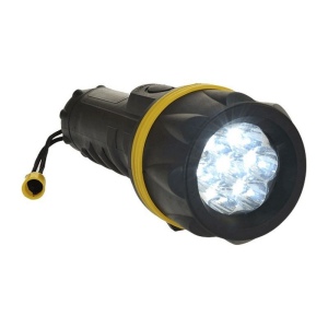 Torche caoutchouc 7 LED
