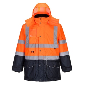 Parka Hi-Vis Trafic contraste 3