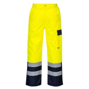 Pantalon contraste 4