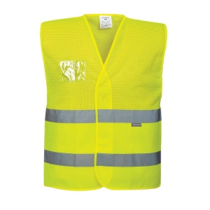 Gilet Hi-Vis semi-grillagé 3