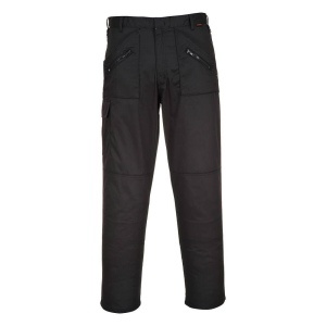 PANTALON ACTION STRETCH Cuir Bovin suédé PU/PU 2