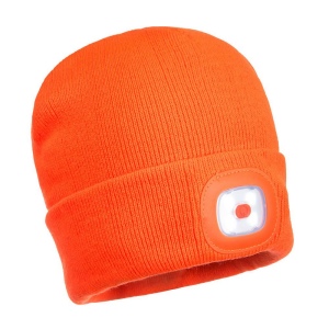 Lampe frontale LED rechargeabl USB Beanie 5