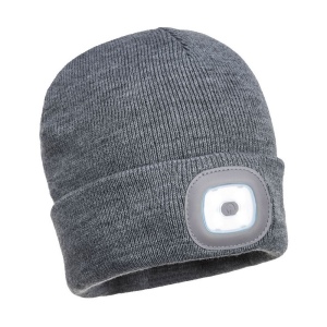 Lampe frontale LED rechargeabl USB Beanie 3