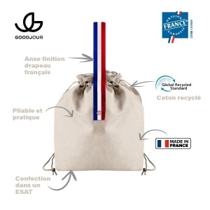 Sac pochon fabriqué en France - Goodjour 4