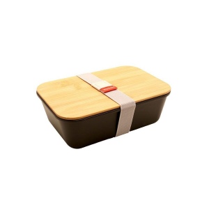 Bento 'Ikoma', avec couvercle en bambou 4