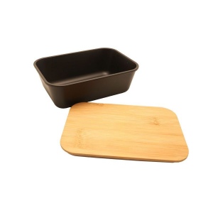 Bento 'Ikoma', avec couvercle en bambou 6