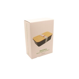 Bento 'Ikoma', avec couvercle en bambou 8