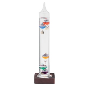 Thermomètre Galileo verre 28cm 3