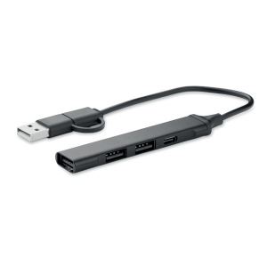 Hub USB 4 ports 19 cm - CURRENT 2