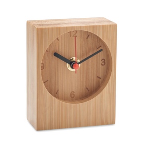 CLAMBU - Horloge de table en bambou