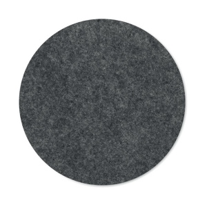 Sous-verre rond en feutre RPET - FELTSTER 9