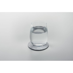 Sous-verre rond en feutre RPET - FELTSTER 12