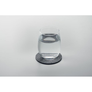 Sous-verre rond en feutre RPET - FELTSTER 13
