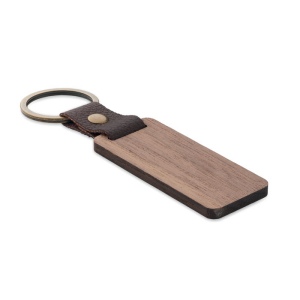 Porte-clés en noyer et PU - NAWKEY 4