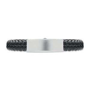 Bracelet tressé en simili cuir - FAULET 3