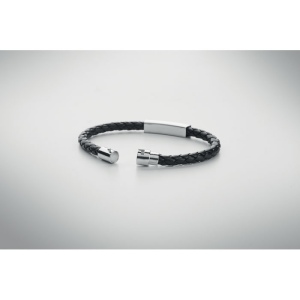 Bracelet tressé en simili cuir - FAULETI 3