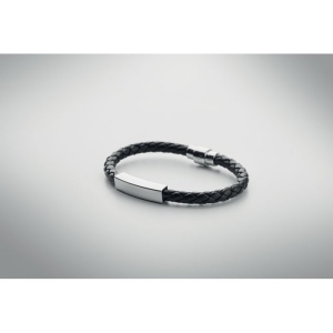 Bracelet tressé en simili cuir - FAULETI 6
