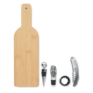 Set de vin forme de bouteille - VINOVAULT SET 2
