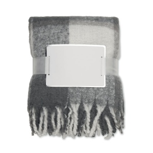Couverture en mohair à carreaux - QUET 4