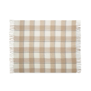 Couverture en mohair à carreaux - QUET 7