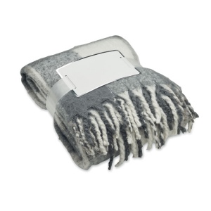 Couverture en mohair à carreaux - QUET 2
