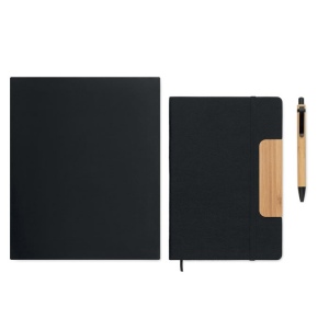 Carnet A5 RPET et stylo - NOTEMIX 6
