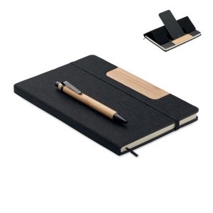 Carnet A5 RPET et stylo - NOTEMIX