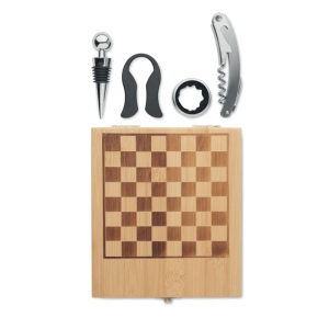 Set à vin et jeu d'échecs - CHESSET 4