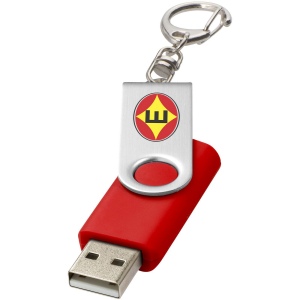 Clé USB rotative avec porte-clés 36