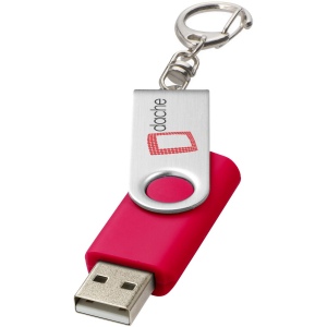 Clé USB rotative avec porte-clés 37