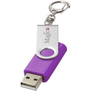 Clé USB rotative avec porte-clés 39