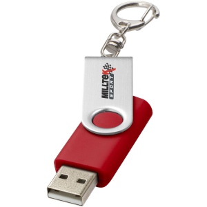 Clé USB rotative avec porte-clés 40