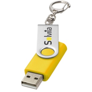Clé USB rotative avec porte-clés 43