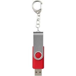 Clé USB rotative avec porte-clés 22