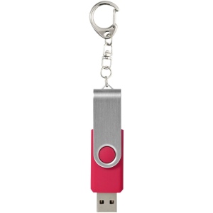 Clé USB rotative avec porte-clés 23