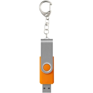 Clé USB rotative avec porte-clés 24