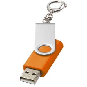 Clé USB rotative avec porte-clés 10