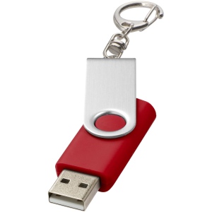 Clé USB rotative avec porte-clés 12