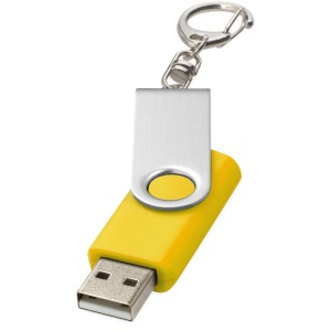 Clé USB rotative avec porte-clés 15