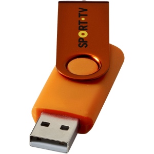 Clé USB rotative métallisée 20